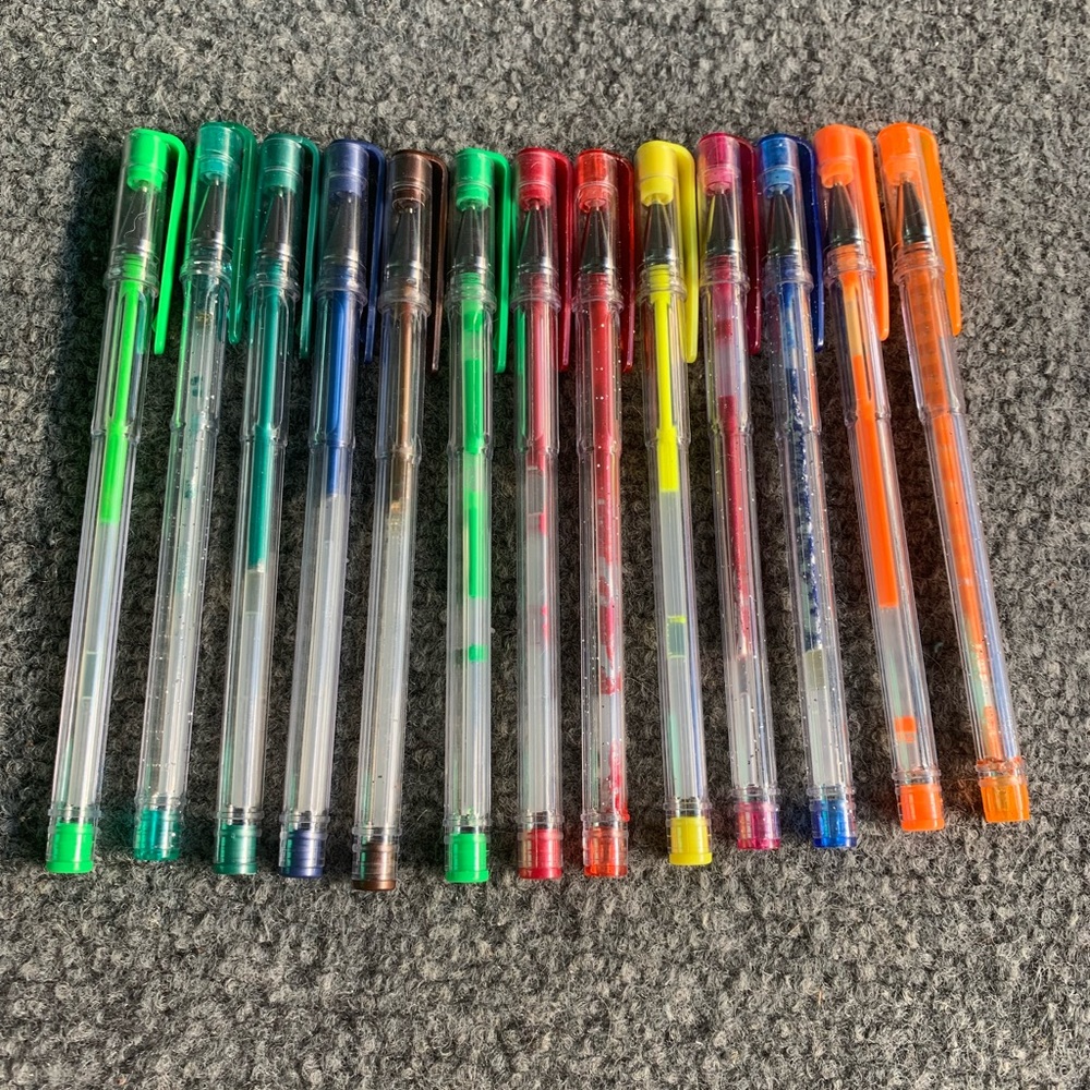 13 Brand New Gel Pens